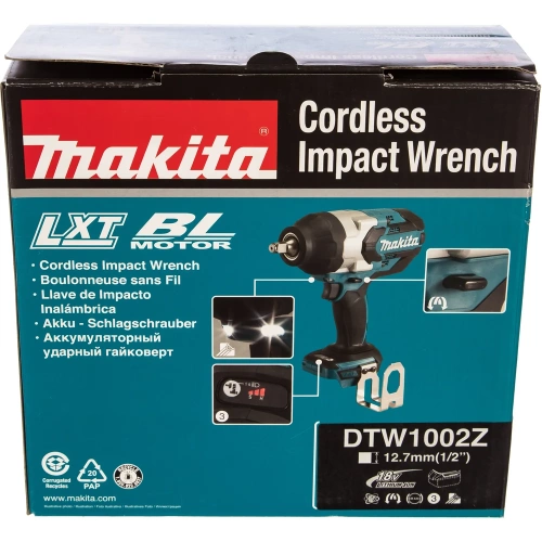Аккумуляторный гайковерт Makita DTW1002Z фото 10 Аккумуляторный гайковерт Makita DTW1002Z фото 10