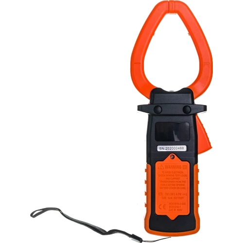 Цифровой мультиметр с токовыми клещами Harden охват губок 65 мм 661003 фото 4