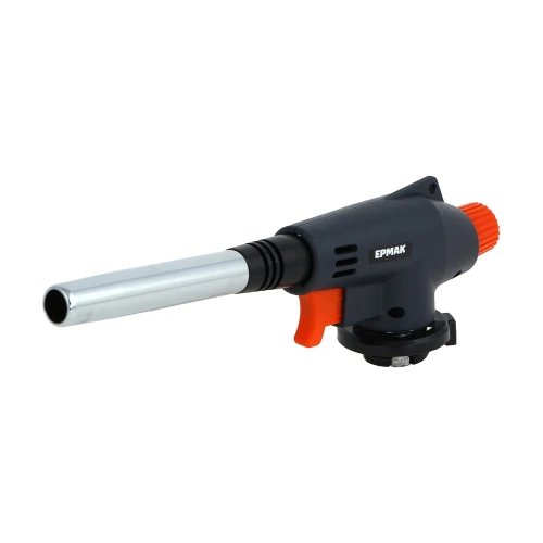 Горелка ЕРМАК пьезо, цанговый захват, узкое сопло, пластик ,латунь, резак 116-027 фото 3 Горелка ЕРМАК пьезо, цанговый захват, узкое сопло, пластик ,латунь, резак 116-027 фото 3