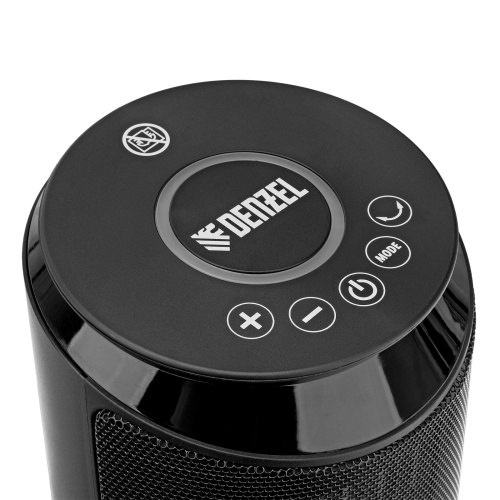 Тепловентилятор керамический DTFC-2000X, 2 кВт, wi-fi, пульт, динамик, вращение, 3 реж. Denzel фото 10