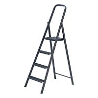 Стремянка 4 ступени, компактная, стальная Сибртех