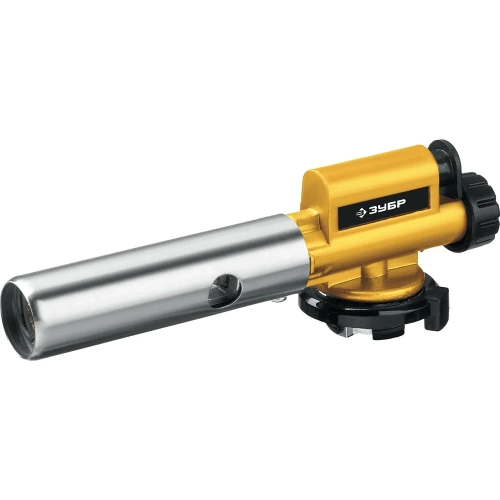 Цельнометаллическая газовая горелка ЗУБР ГПМ-800 с пъезоподжигом 55550 Цельнометаллическая газовая горелка ЗУБР ГПМ-800 с пъезоподжигом 55550