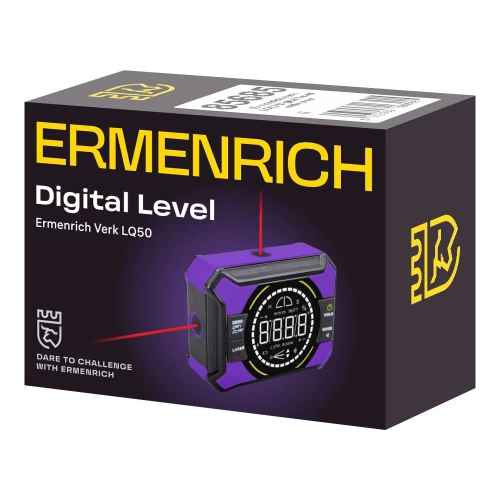 Цифровой уровень Ermenrich Verk LQ50, с лазером 85685 фото 9