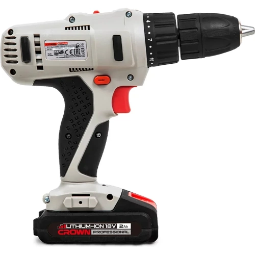 Аккумуляторный шуруповерт CROWN CT21056LH-2 BMC CT21056L-2 BMC фото 8