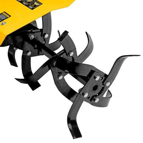 Мотоблок DPT-270SB, 7 л.с., ремен.сцеп, фрез 3х4, ШОМ, без колес, передачи 2В/1Н Denzel фото 16