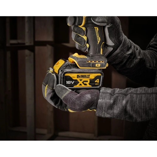 Аккумуляторная ударная дрель-шуруповерт DEWALT DCD100YM2T, 18 В, 1650 об/мин, 28050 уд/мин, с 2 АКБ 4 Ач и ЗУ, в кейсе TSTAK DCD100YM2T-QW фото 7