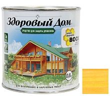 Средство для защиты древесины Здоровый дом Сосна 0,8 л