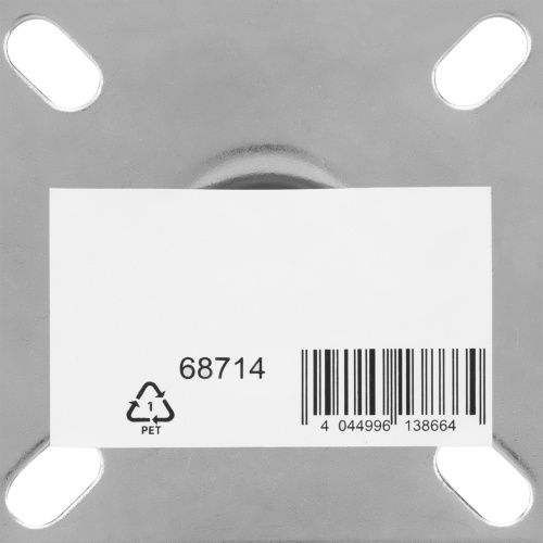 Колесо поворотное D 75 мм, крепление  платформенное Сибртех фото 5