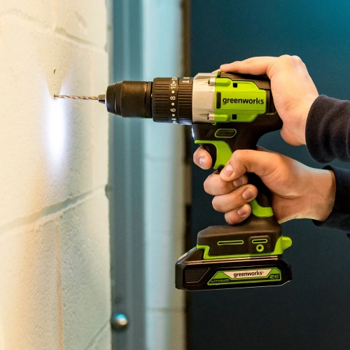 Аккумуляторная дрель-шуруповерт GreenWorks GD24DD60K2 3704107UA фото 9 Аккумуляторная дрель-шуруповерт GreenWorks GD24DD60K2 3704107UA фото 9