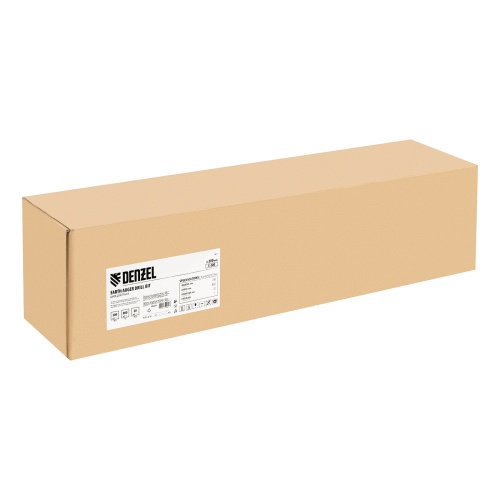 Шнек для грунта E-200, диаметр 200 мм, длина 800 мм,соединение 20 мм, несъемный нож Denzel фото 5