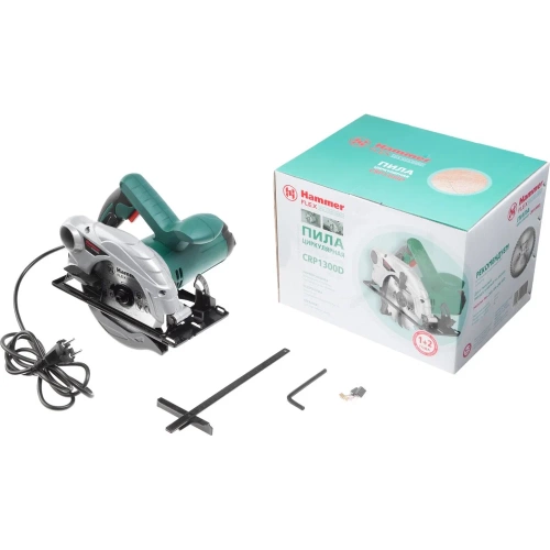 Циркулярная пила Hammer Flex 1300 Вт, 4700 об/мин, 160x20 мм, макс. пропил 55 мм CRP1300D фото 11