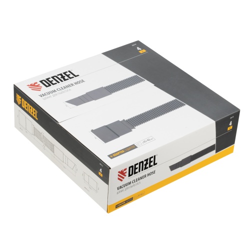 Шланг для пылесоса 4 м с адаптерами для Denzel RVC20, RVC30, LVC20, LVC30 Denzel фото 8