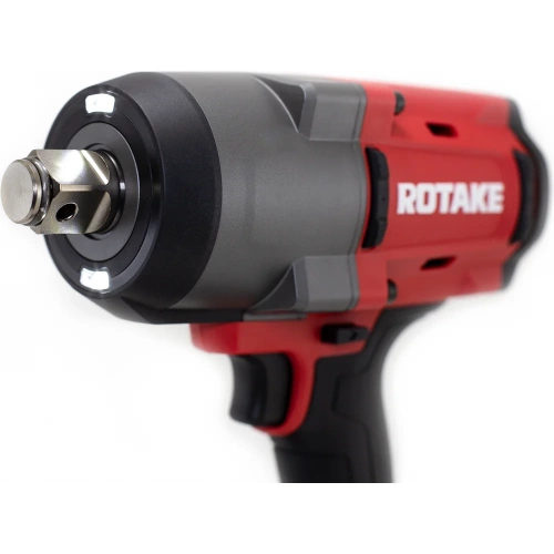 Гайковерт аккумуляторный ударный Rotake 3/4, 1980 Нм, 18В, акб (4Ач), 2шт, в кейсе RC-8813 фото 3