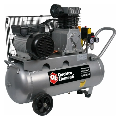 Масляный поршневой компрессор QUATTRO ELEMENTI B 400-50 770-285 фото 3
