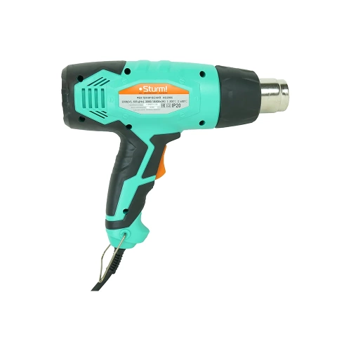 Фен технический Sturm 2000 Вт, 300/600C, 250/550л/мин HG2005 фото 8