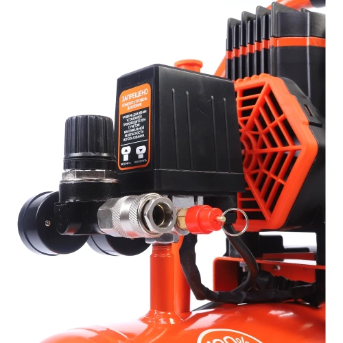 Компрессор поршневой безмасляный Patriot KDS 190 F10 (190 л/мин, 0.95 кВт, 8 бар, 10 л, 2800 об/мин, быстросъем) 526302410 фото 8