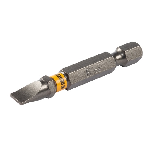 Бита SL6,0х50, сталь S2, шестигранный профиль, 10 шт. Е 6,3 Denzel фото 4