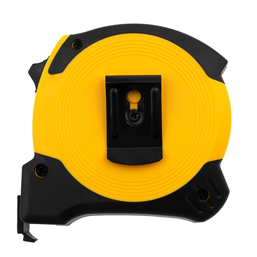 Рулетка 8м х 25мм, двухкомп. корпус, магнитный обрезиненный зацеп Denzel фото 3