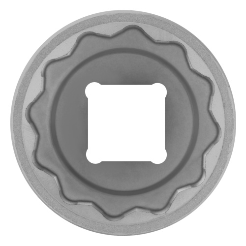 Головка торцевая, 30 мм, двенадцатигранная, CrV, под квадрат 1/2, хромированная Stels фото 4