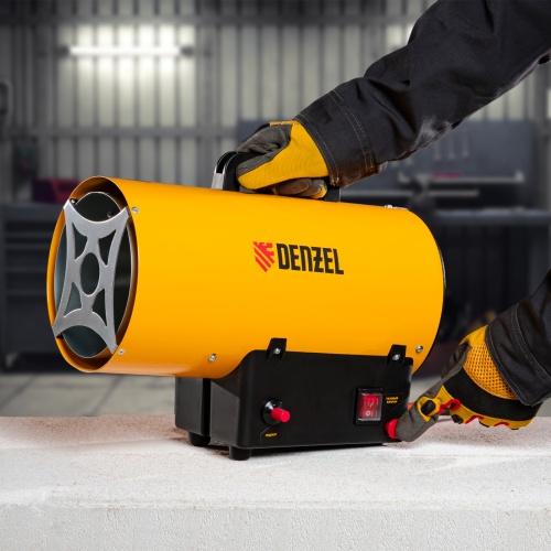 Газовая тепловая пушка GHG-10, 10 кВт, 300 м3/ч, пропан-бутан Denzel фото 17