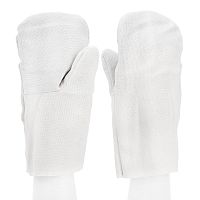 Рукавицы х/б двунитка, наладон двунитка, 1 размер Сибртех