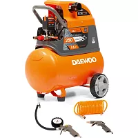 Компрессор Daewoo поршневой с набором аксессуаров DAC 24D