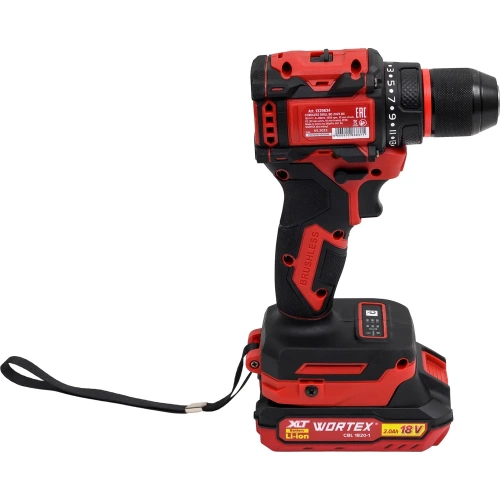 Аккумуляторная дрель-шуруповерт бесщеточная WORTEX BD 2025 DLi в чемодане ALL1 XLT, 18 В, 50 Н*м, 2x2 А*ч, БЗП 10 мм 1329837 фото 6 Аккумуляторная дрель-шуруповерт бесщеточная WORTEX BD 2025 DLi в чемодане ALL1 XLT, 18 В, 50 Н*м, 2x2 А*ч, БЗП 10 мм 1329837 фото 6