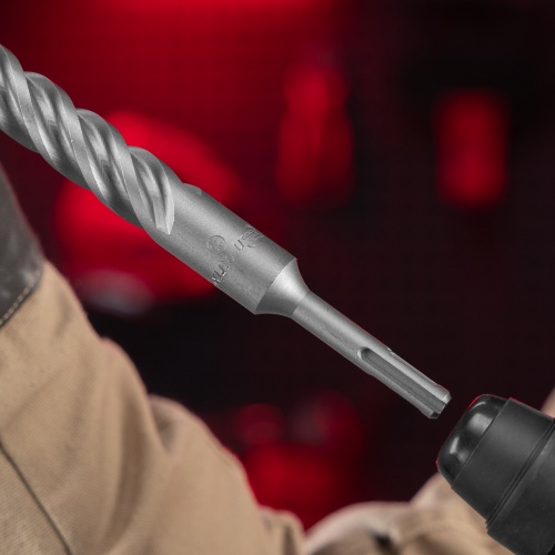 Бур по бетону, 26 x 600 мм, SDS PLUS c крестовой пластиной MATRIX фото 7