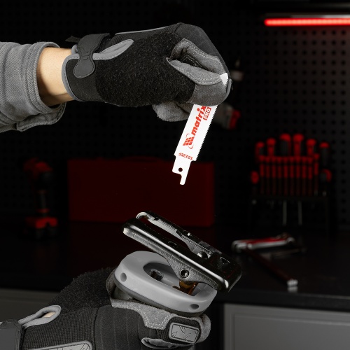 Полотна по металлу для сабельной пилы S522EF 75/1.4 мм, Bimetal, 2 шт, Pro Matrix фото 7