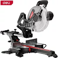 Торцовочная пила с протяжкой DELI 255мм DE570 (2000Вт, 5000об/мин, диаметр диска) 168700