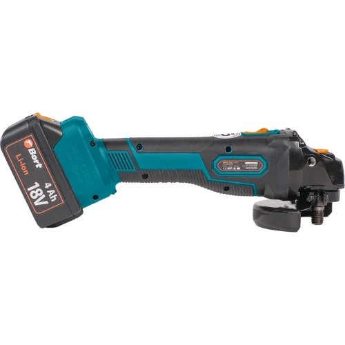 Шлифовальная угловая аккумуляторная машина BORT BWS-18Li-125 93722340 фото 6