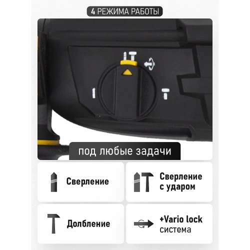 Электрический сетевой перфоратор PROCRAFT BH-1400 DFR BH1400DFR фото 5