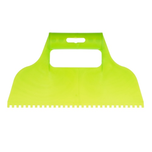 Шпатель для клея, пластмассовый, зубчатый 4 х 4 мм Сибртех фото 3 Шпатель для клея, пластмассовый, зубчатый 4 х 4 мм Сибртех фото 3