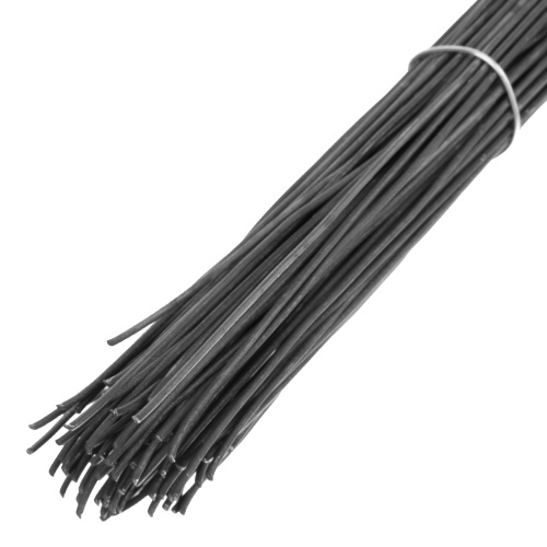 Проволока стальная в прутках 400 мм х 100 шт, вязальная, термообработанная 1.2 мм Сибртех фото 3