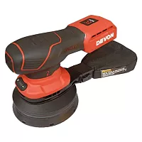 Аккумуляторная эксцентриковая шлифовальная машина DEVON без аккумулятора и ЗУ 2101-LI-20