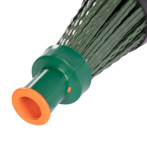 Метла полипропиленовая, 140 х 310 мм, круглая, с фиксирующим ободом, без черенка, Сибртех фото 3