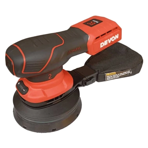 Аккумуляторная эксцентриковая шлифовальная машина DEVON без аккумулятора и ЗУ 2101-LI-20