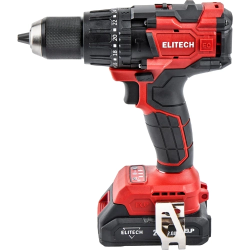 Дрель аккумуляторная Elitech ДА 21УБЛ2 (E2201.048.01) 205682 фото 3 Дрель аккумуляторная Elitech ДА 21УБЛ2 (E2201.048.01) 205682 фото 3