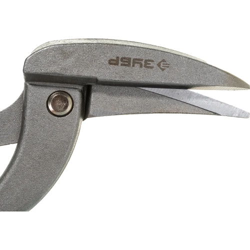 Ножницы по металлу цельнокованые, усиленные, левые, проходной рез, 300мм ЗУБР "ЭКСПЕРТ" "ПЕЛИКАН" 23013-30 фото 4