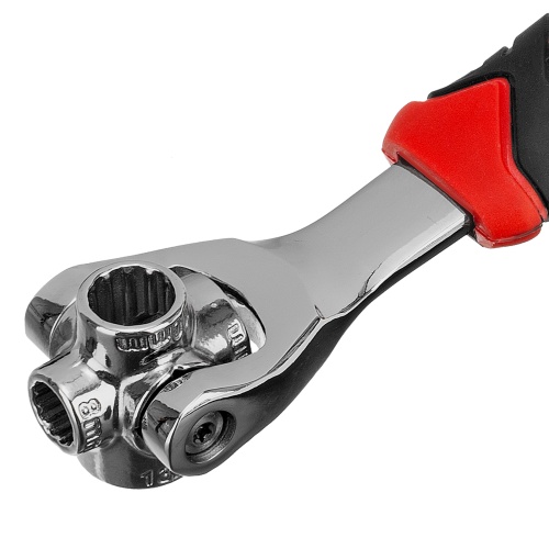 Ключ универсальный 48 в 1, СrV, 8-19мм, Spline Matrix фото 6