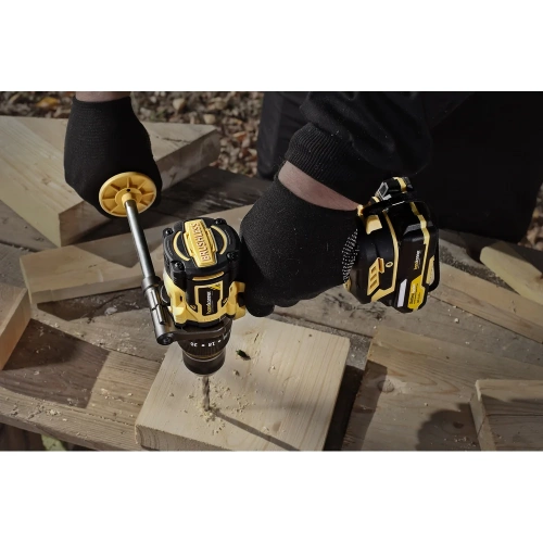 Аккумуляторный шуруповерт Hanskonner 1BatterySystem HCD18165BLI фото 3