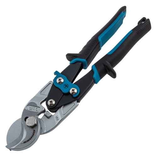 Кабелерез "Piranha", 240 мм, двухкомпонентные рукоятки, D кабеля до 14 мм, сечение 14 мм2 Gross