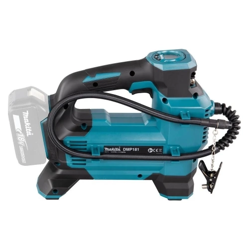 Автомобильный аккумуляторный насос Makita LXT 18В, 11.1 бар, 3 скорости, 22/11/7 л/мин, XPT, 4 насадки, без аккум. и з/у DMP181Z фото 4