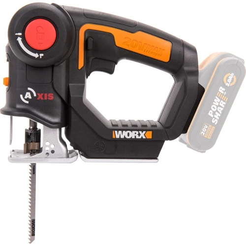 Аккумуляторный лобзик/сабельная пила WORX Axis WX550.9 фото 4 Аккумуляторный лобзик/сабельная пила WORX Axis WX550.9 фото 4