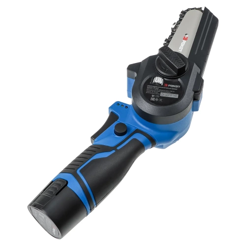 Электропила аккумуляторная цепная РОКОТ 12В, 100 мм, 2.0 Ач, Li-Ion, 5м/с, ЗУ 691-043 фото 10 Электропила аккумуляторная цепная РОКОТ 12В, 100 мм, 2.0 Ач, Li-Ion, 5м/с, ЗУ 691-043 фото 10