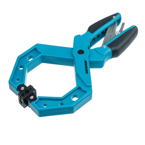 Струбцина клещеобразная 4, пластиковый корпус, храповой механизм жесткой фиксации, 100 мм Gross Струбцина клещеобразная 4, пластиковый корпус, храповой механизм жесткой фиксации, 100 мм Gross