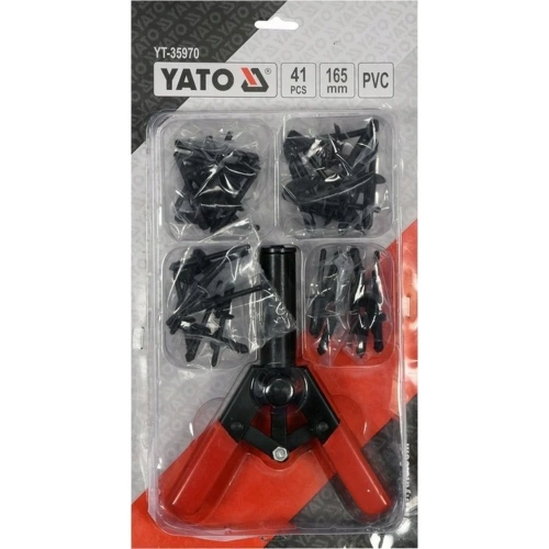 Заклепочник YATO для пластиковых заклепок набор 41 предмет YT-35970 394935970 092 1 фото 5 Заклепочник YATO для пластиковых заклепок набор 41 предмет YT-35970 394935970 092 1 фото 5