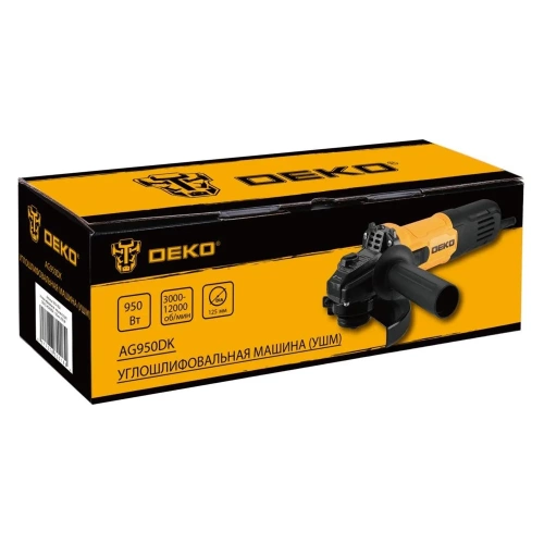 Углошлифовальная машина DEKO (УШМ) AG950DK, 125 мм, 950 Вт 083-1024 фото 3 Углошлифовальная машина DEKO (УШМ) AG950DK, 125 мм, 950 Вт 083-1024 фото 3