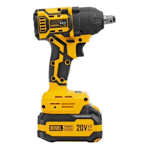 Гайковерт ударный аккумуляторный бесщет. CIWH-BL-20-500, Li-Ion, 20 В// Denzel фото 7 Гайковерт ударный аккумуляторный бесщет. CIWH-BL-20-500, Li-Ion, 20 В// Denzel фото 7