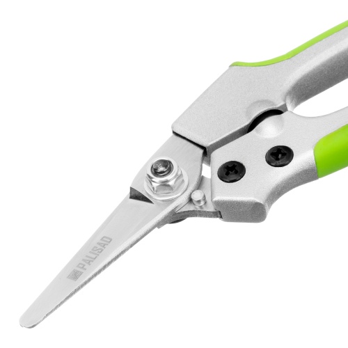 Секатор цветочный, 180 мм, металлические обрезиненные рукоятки, Palisad фото 5